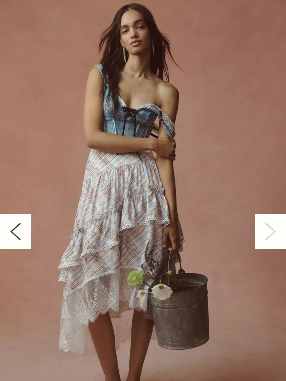 {Anthropologie} The Bobbi Tiered Lace Dress - Picture 5 of 14